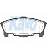 KAVO PARTS - BP1508 - К-т торм. колодок Fr Daihatsu Move